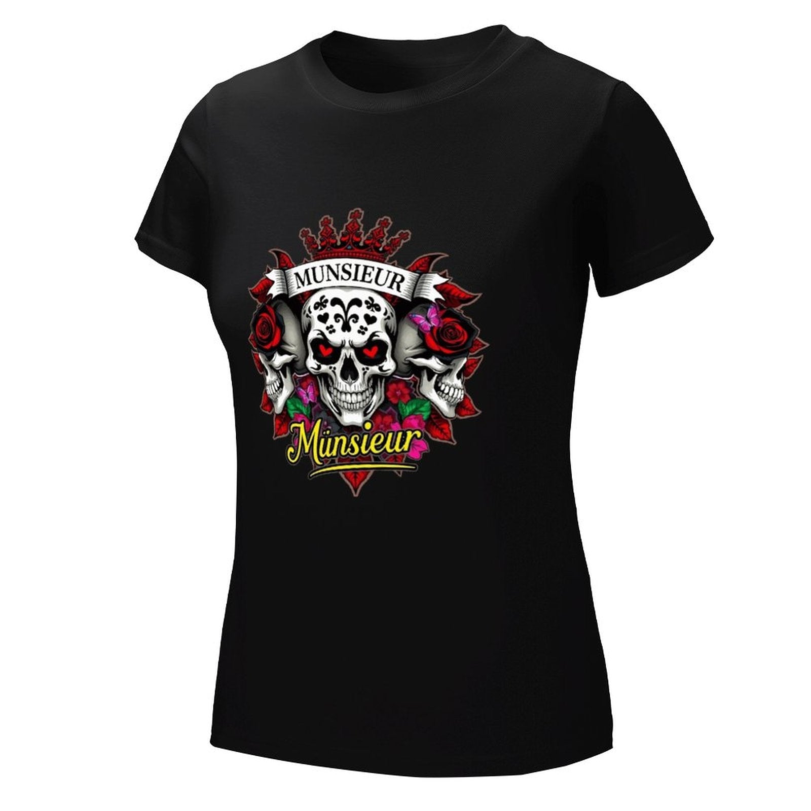 Munsieur Women's Custom T-Shirt "Clownie" Graphic T-shirts for Women