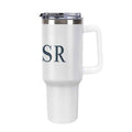 40oz Insulated Tumbler with Handle and Straw Munsieur Brand Accessories
