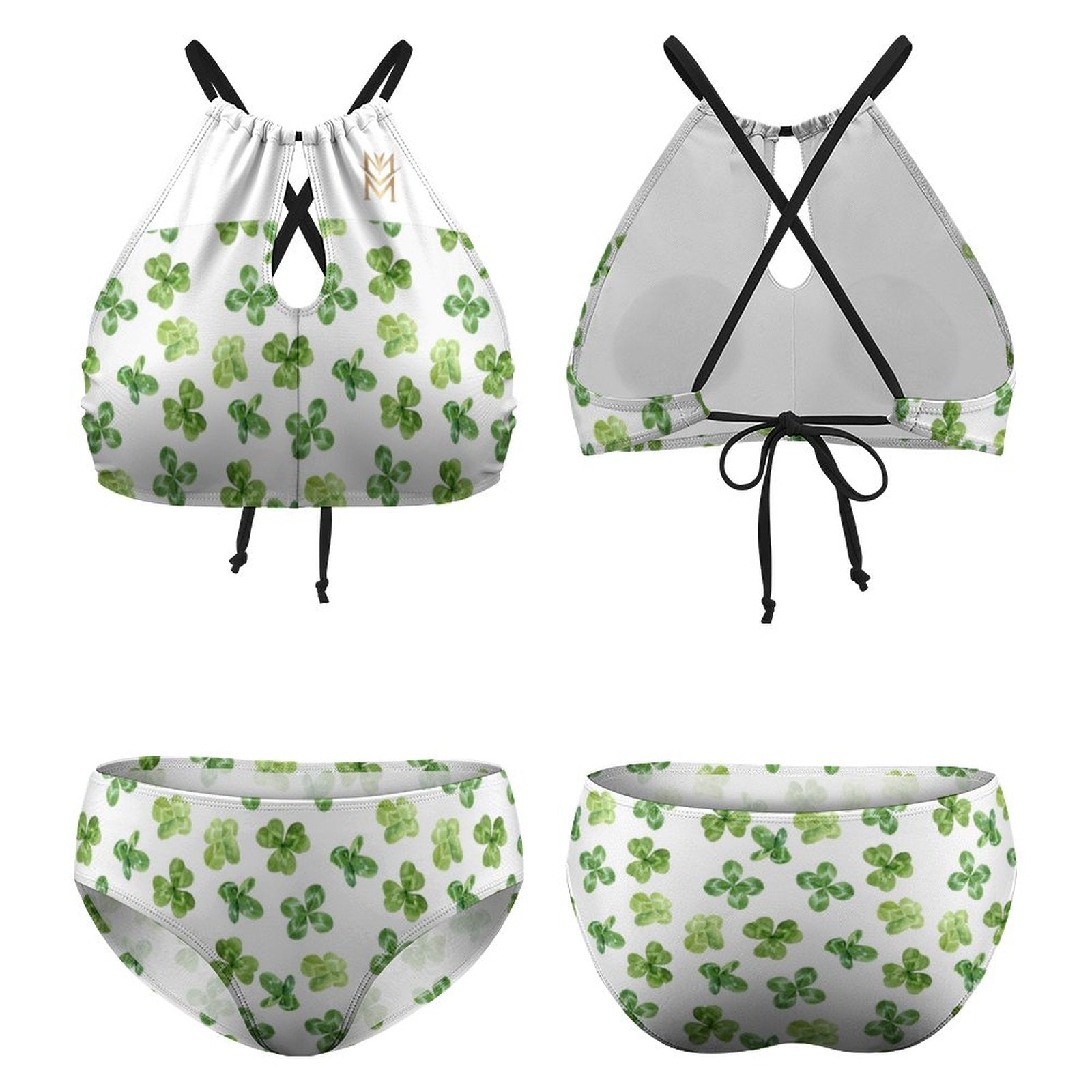 Munsieur St. Patrick's Day Collection Women's Exclusive Swimwear – Feel Divine, Look Unstoppable!