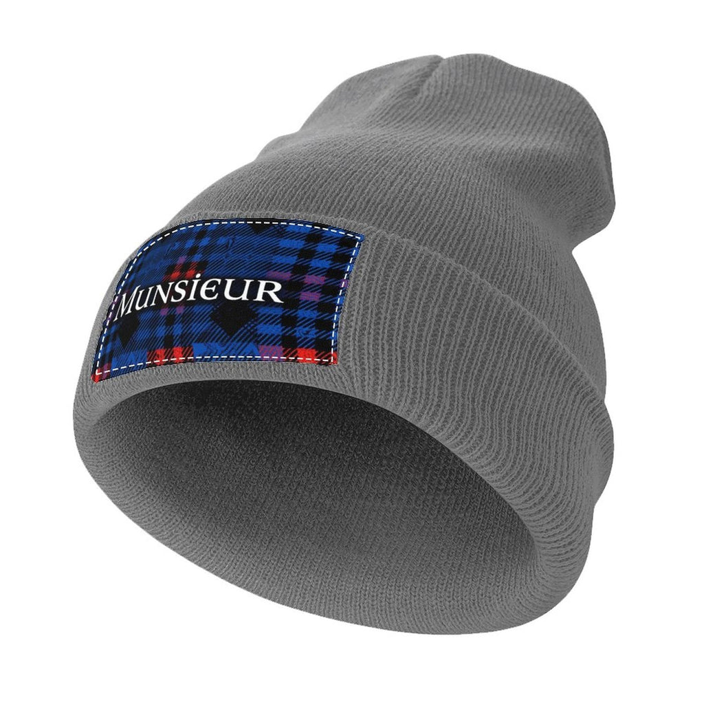 Munsieur Beanie Custom Knit Hat for Cold Weather