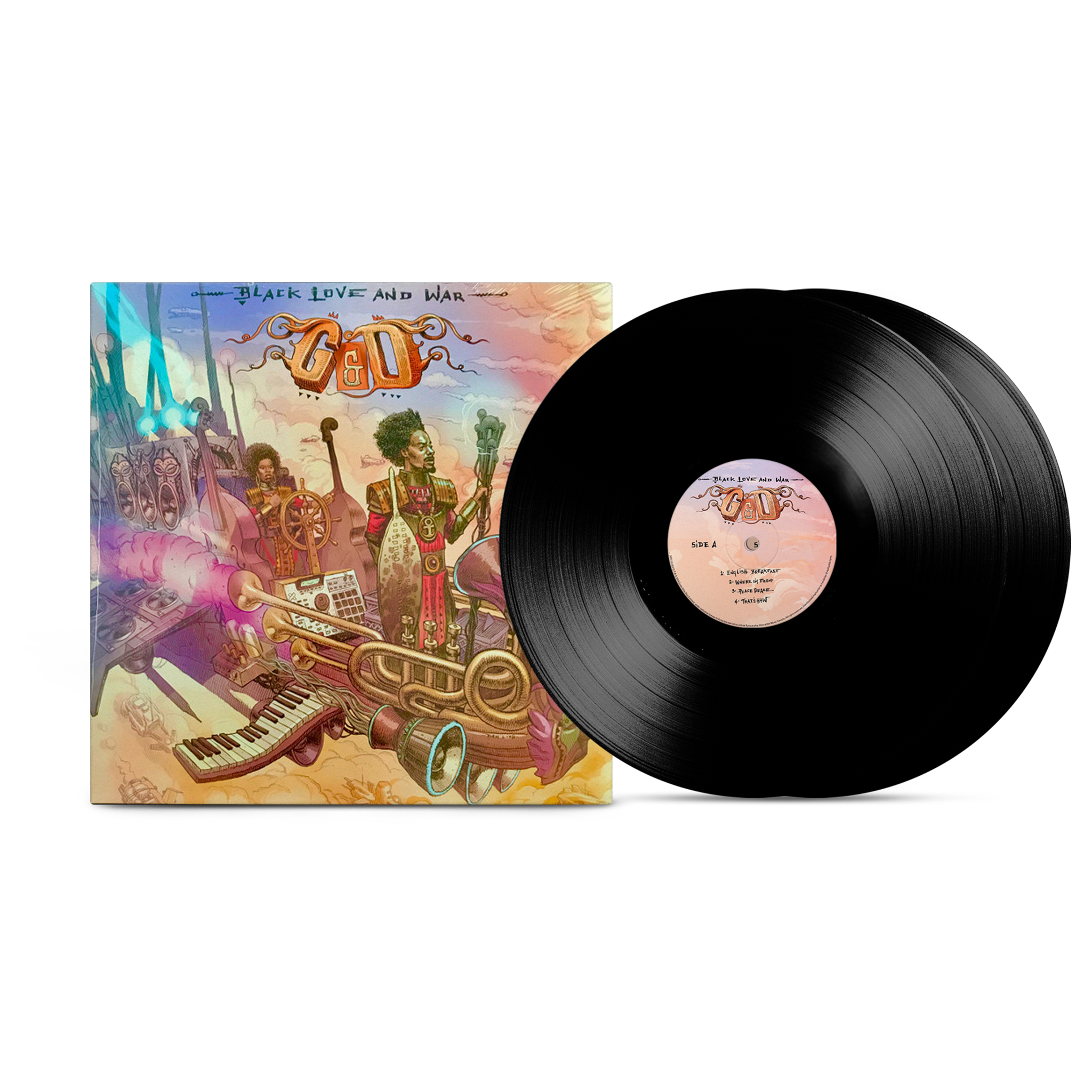 G&D - Black Love & War Black Vinyl LP