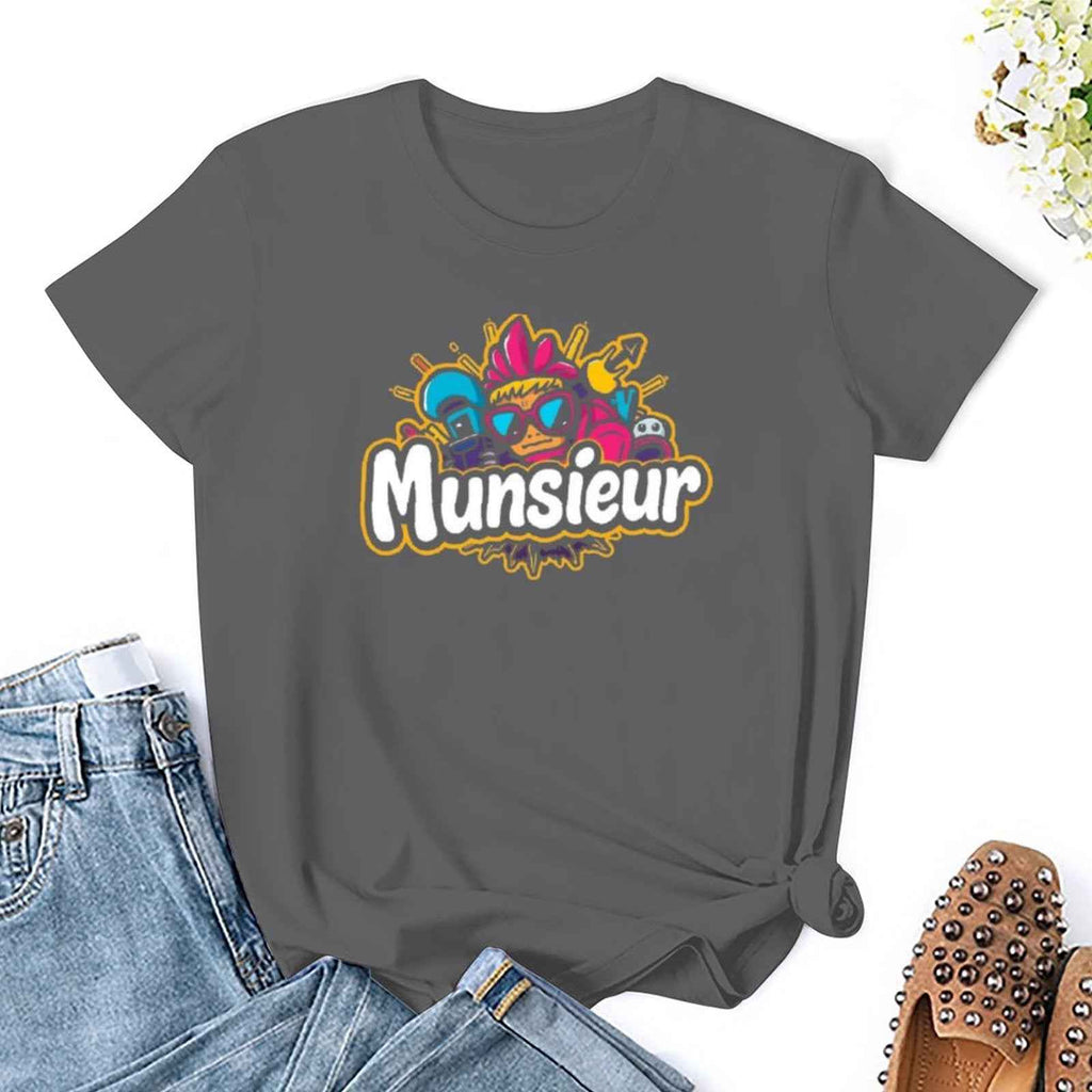Munsieur T-Shirt for Women: Designed for Comfort, Styled for Impact for Her