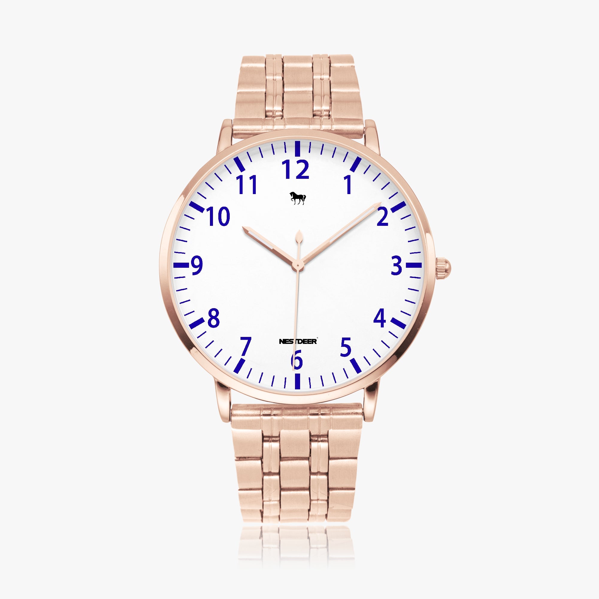 273. Instafamous Steel Strap Quartz watch