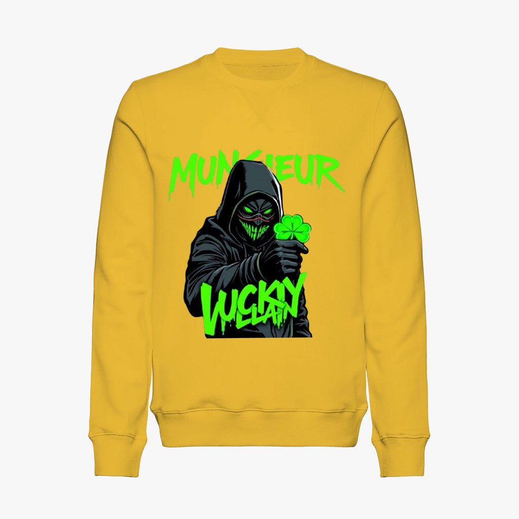 St. Patrick's Day Collection Munsieur Unisex Clover Gang 🍀 Crewneck Hoodie Sweater