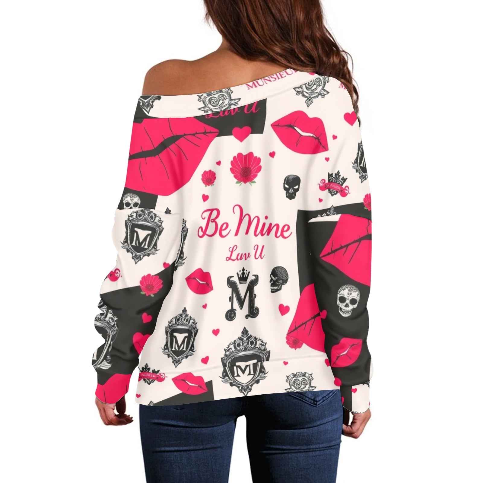 MUNSIEUR Women's Sweater Valentine's Day Collection