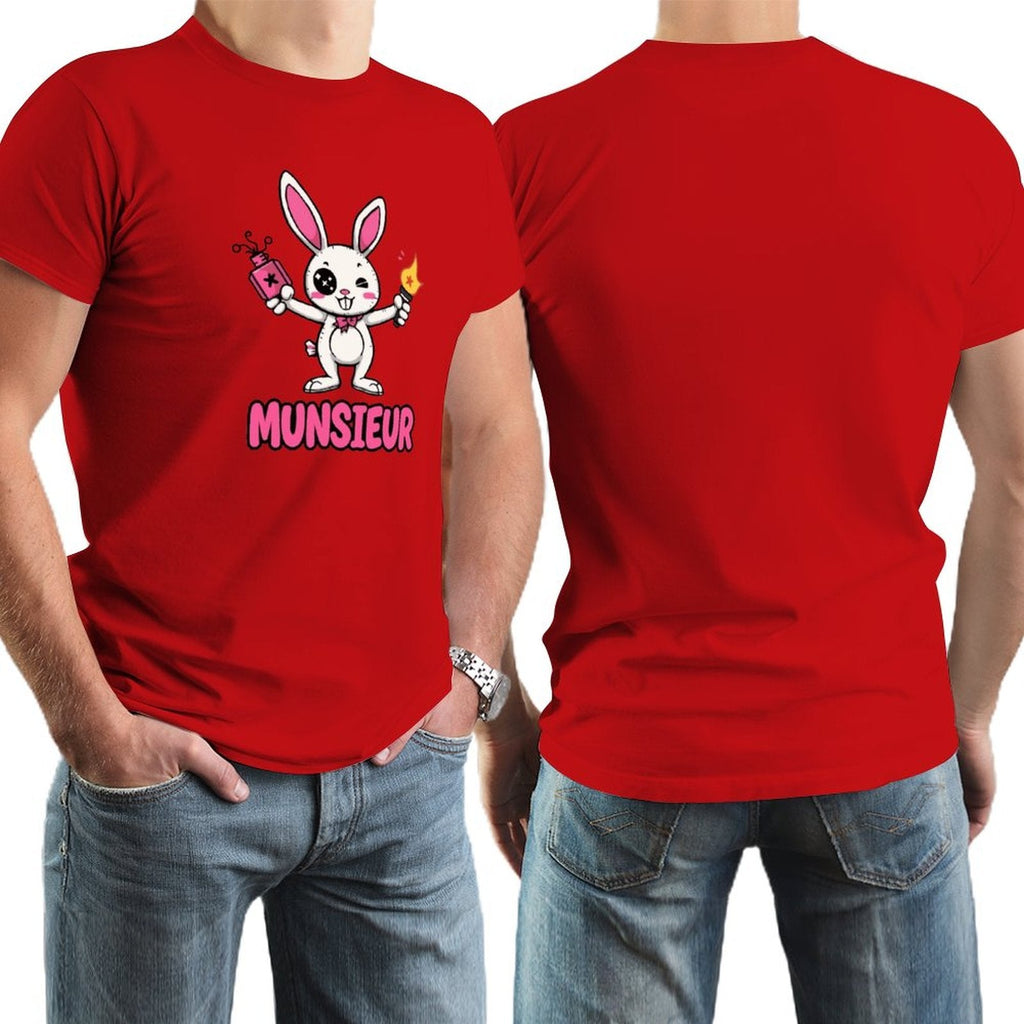 Munsieur Tee for Men Easter Collection "Strike" Designer Tee