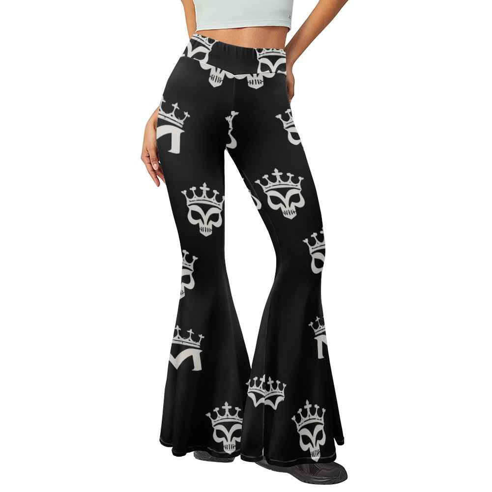 MUNSIEUR Flared Jeans Women's - Luxury Gothic Denim Streetwear