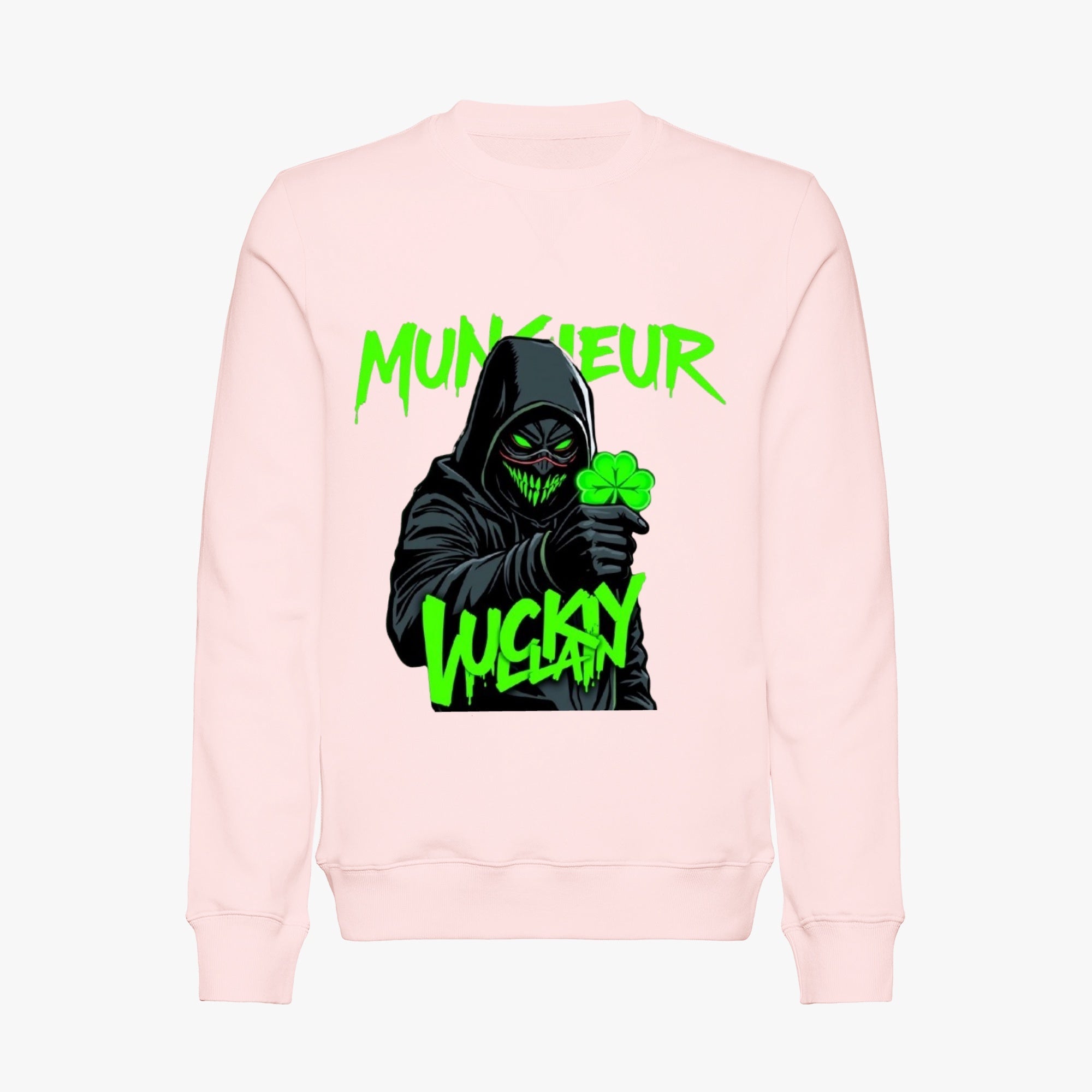 St. Patrick's Day Collection Munsieur Unisex Clover Gang 🍀 Crewneck Hoodie Sweater