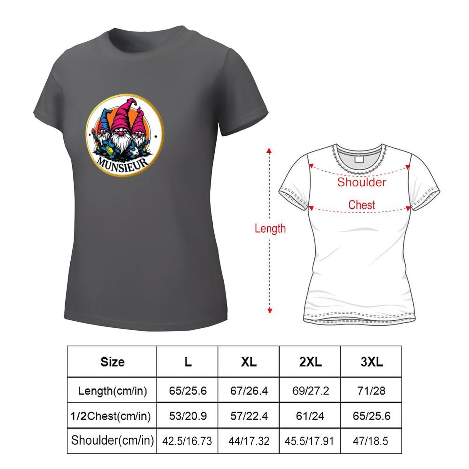 Discover MUNSIEUR Women's Premium Women's T-Shirts for a Chic, Casual Look for Her