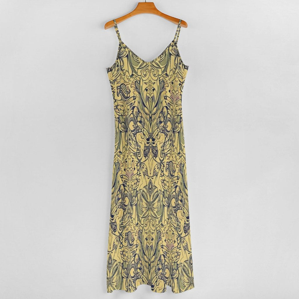 Munsieur Women's Flowy Bohemian Slip Dress