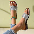 Toe Post Flats Sandals