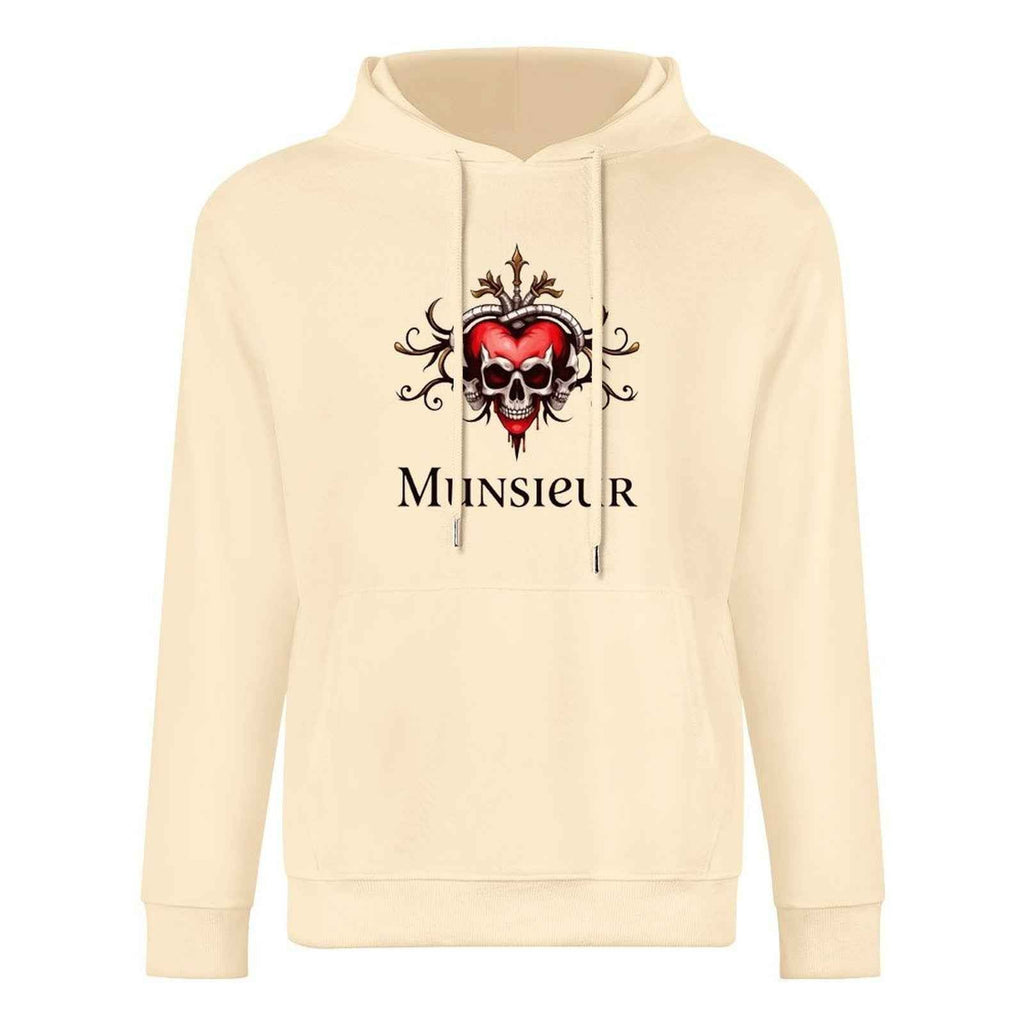 Deadly Love Hoodie | Heart Skull Gothic Streetwear | MUNSIEUR