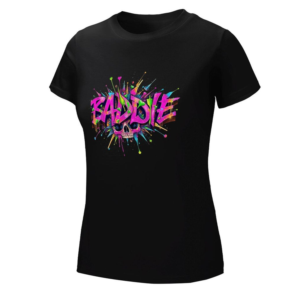 T-shirt for Women "Baddie" Streetwear Crown Co. 👑
