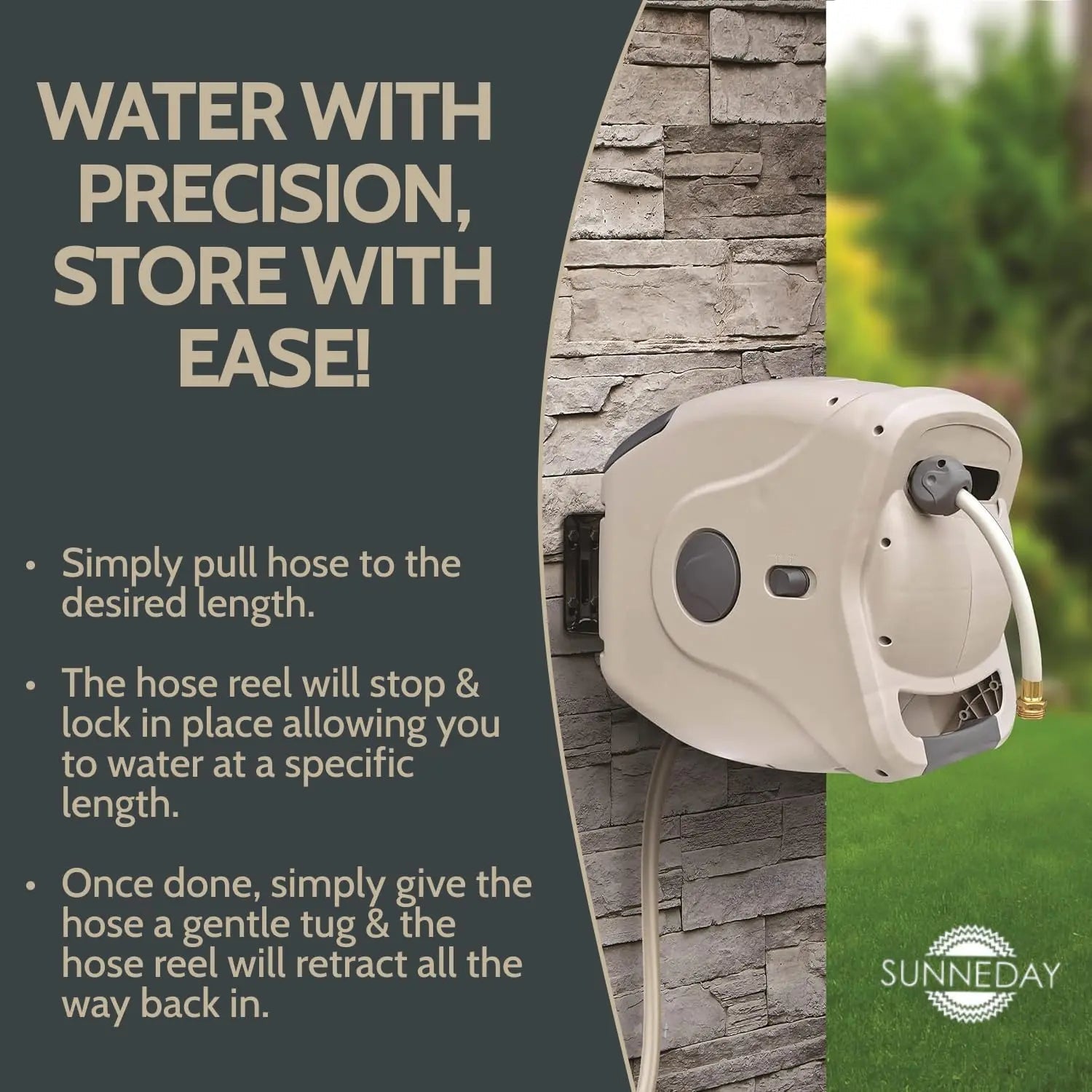 Sunneday Retractable Hose Reel