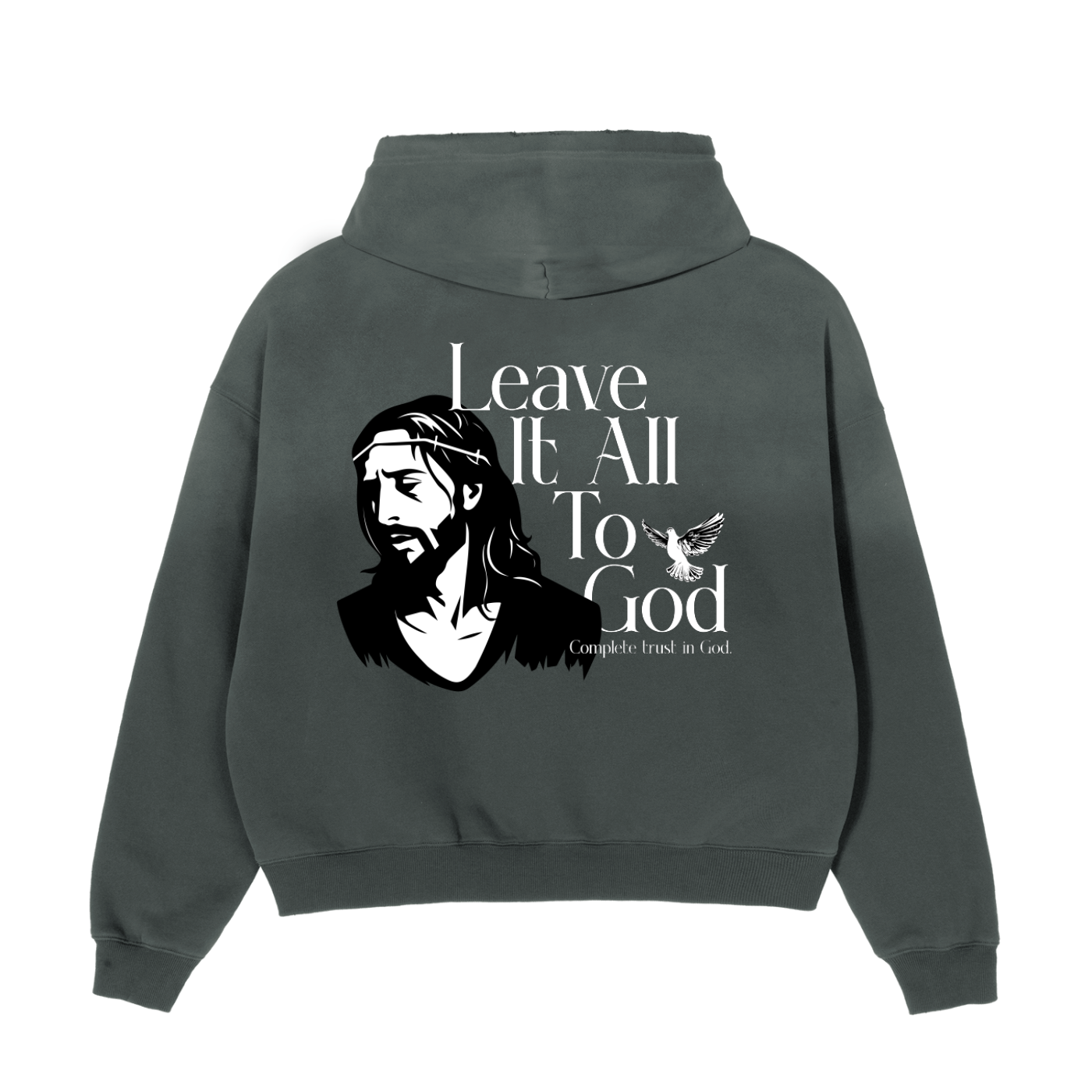 Frayed Sunfade Boxy Hoodie