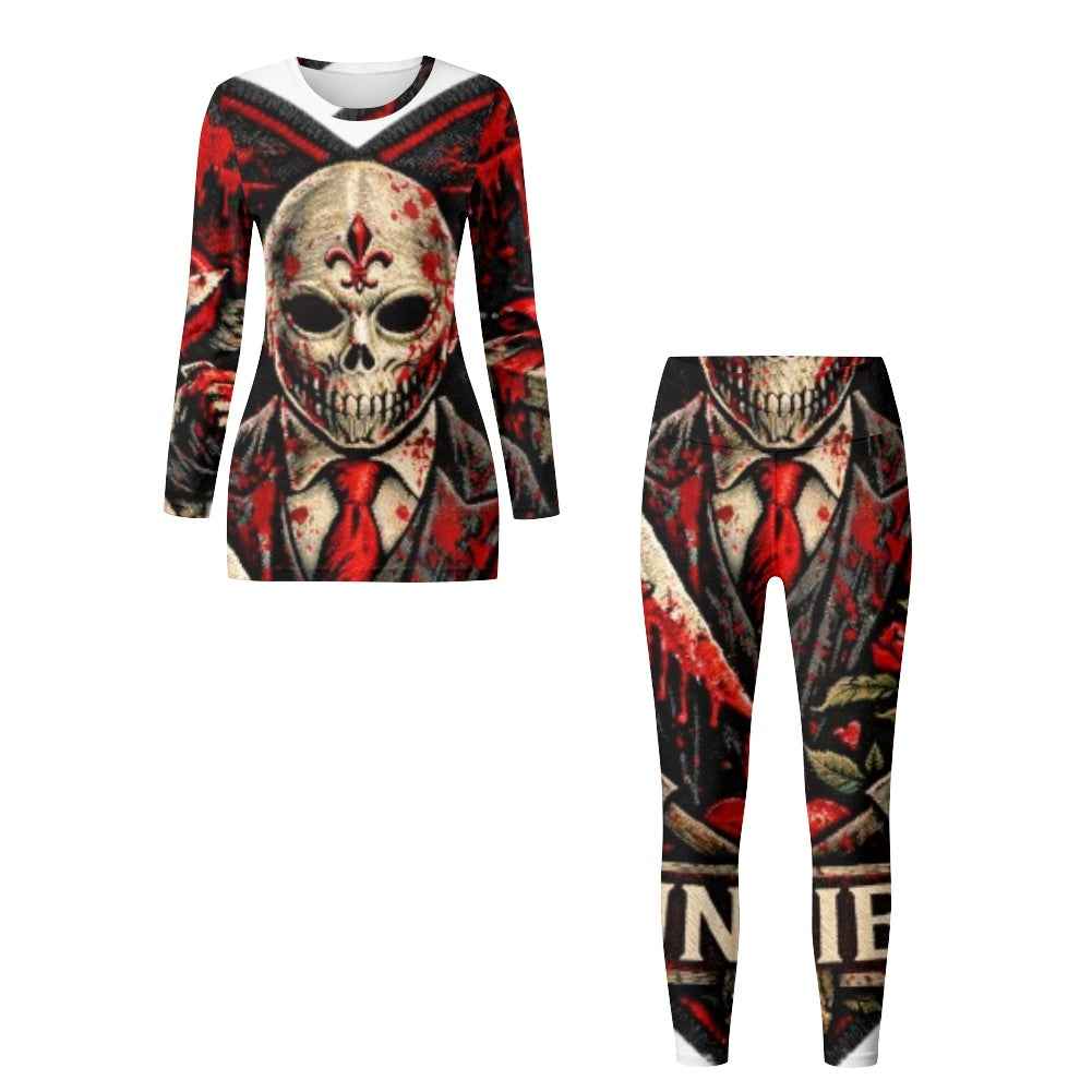 MUNSIEUR Women's Jumpsuit Valentine's Day Bleeding Collection