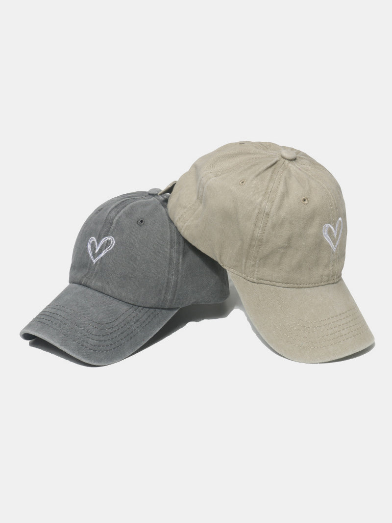 Embroidered Washed Cotton Baseball hat