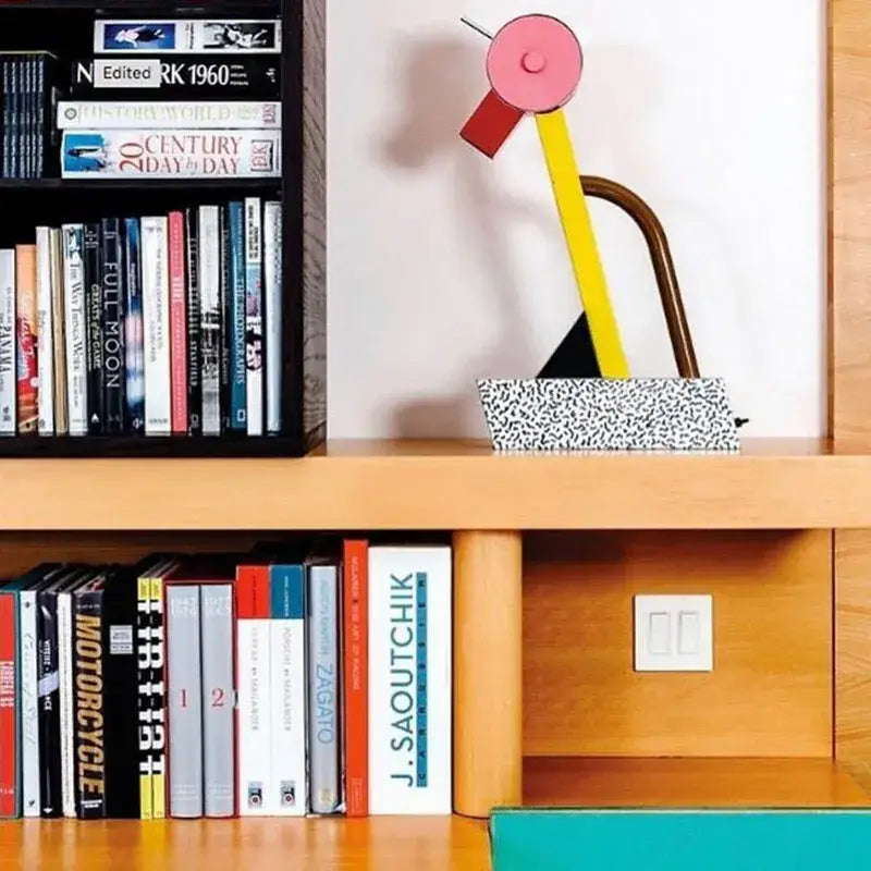 Abstract duck led table lamp colorful art deco bedroom light