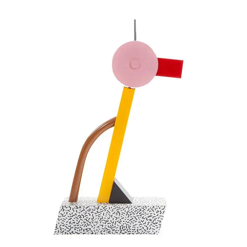 Abstract duck led table lamp colorful art deco bedroom light