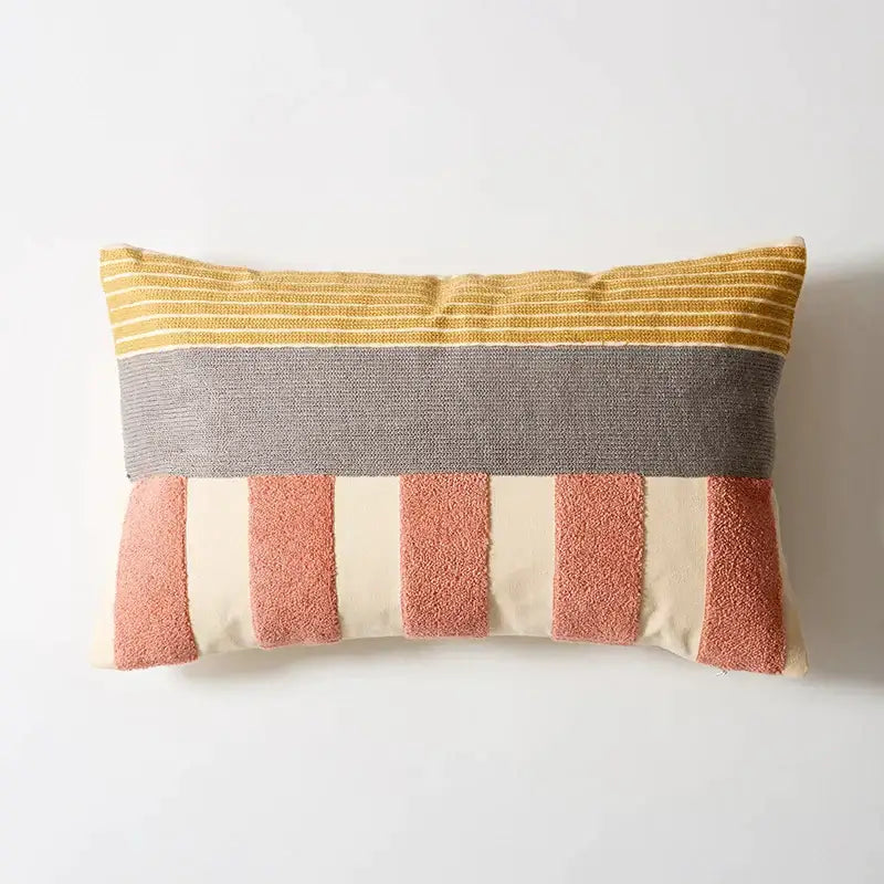 Abstract pastel geometric cushion cover living room throw pillow