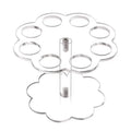 Acrylic ice cream cone holder display rack kitchen baking tool
