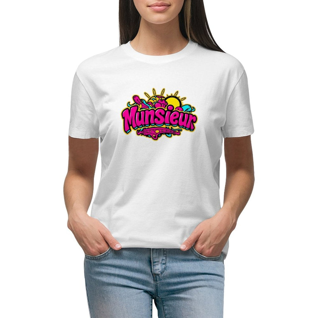 Munsieur Brand T-Shirts for Women "Candy Land" Streetwear Design for Her