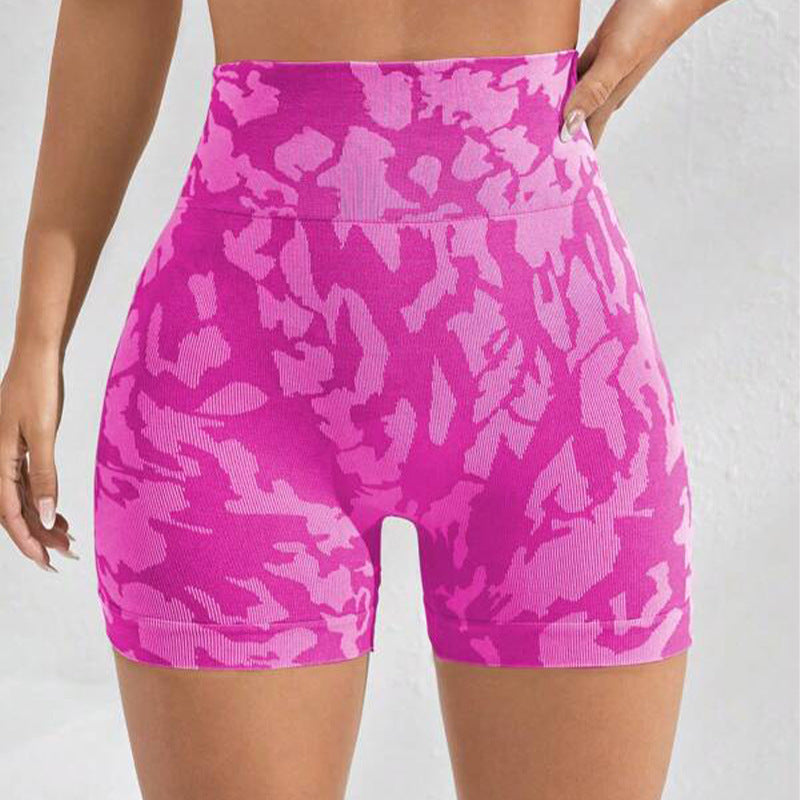 Women's Fashion dye Pattern Tight Yoga Bottoms For Women
