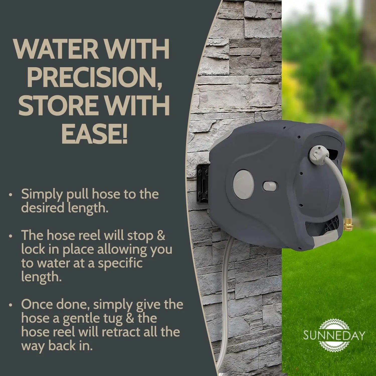 Sunneday Retractable Hose Reel