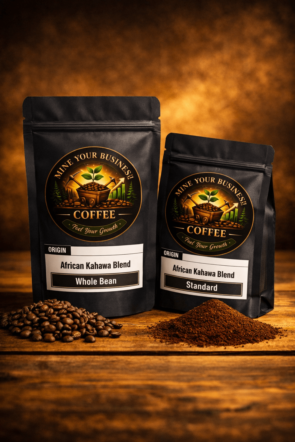 African Kahawa Blend-Medium Dark Roast