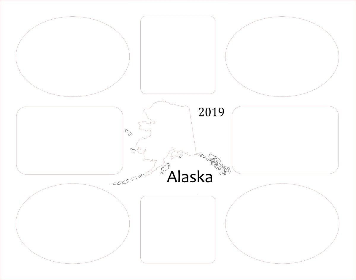 Alaska Picture Frame