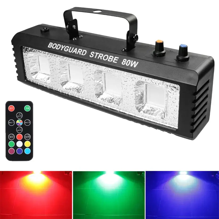 Alien white & black led strobe lights – party stage lighting