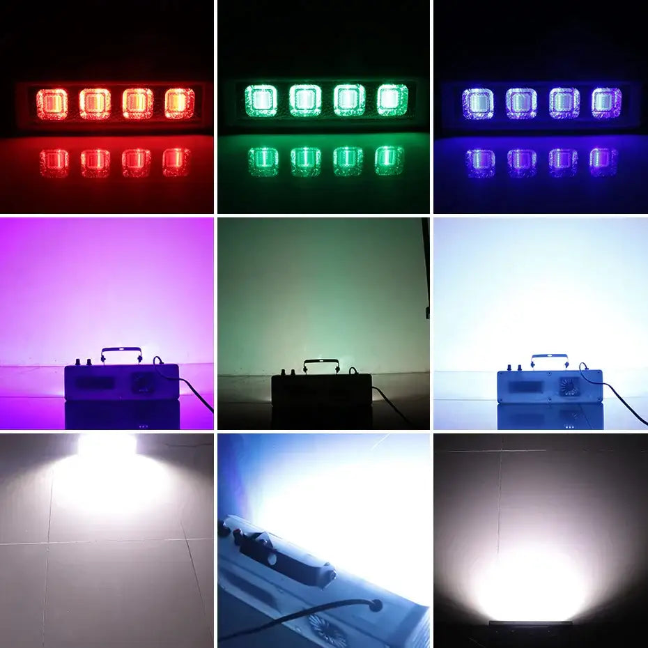 Alien white & black led strobe lights – party stage lighting