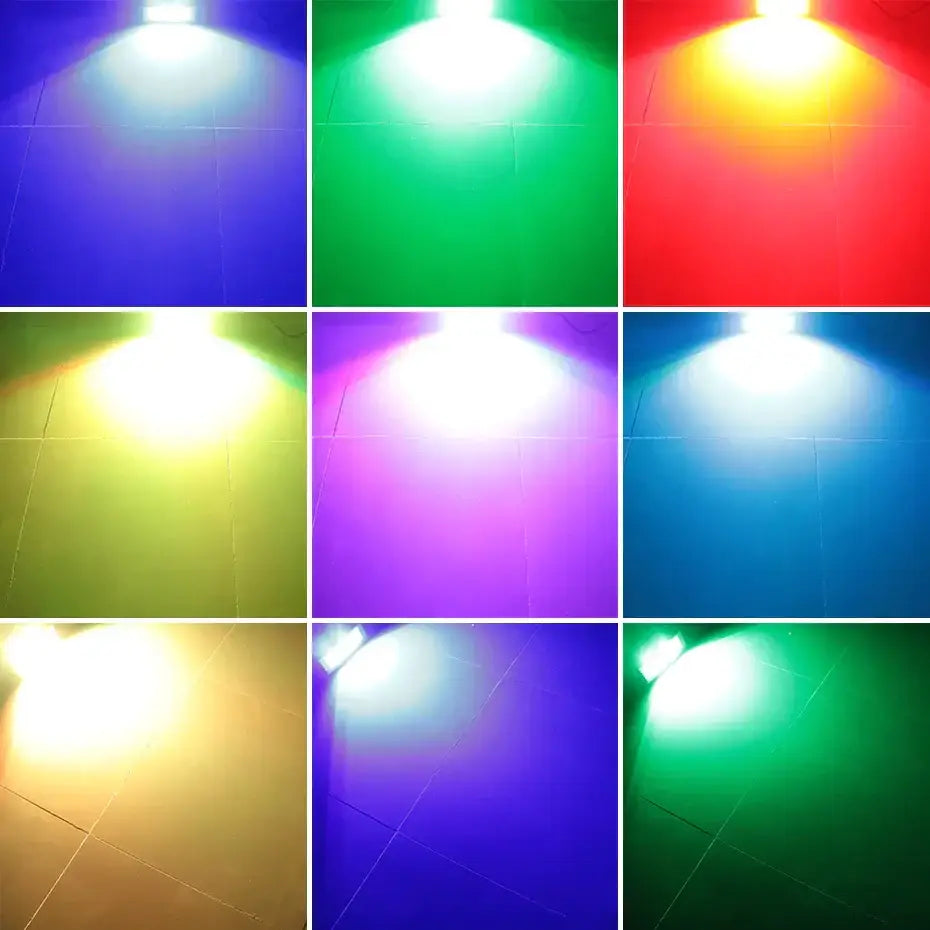 Alien white & black led strobe lights – party stage lighting