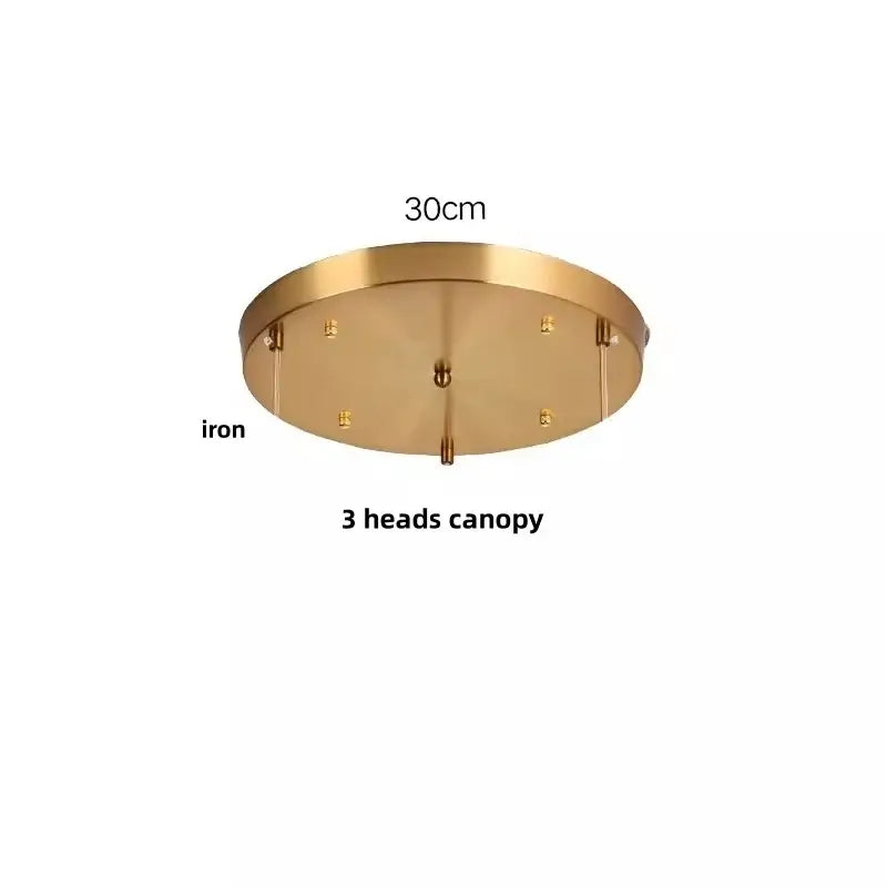 Amber wood glass pendant light for kitchen with twisted copper cord