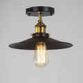 American copper ceiling lamp kitchen black and brass pendant light