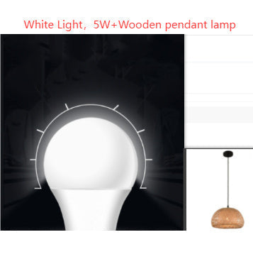 American Garden Bamboo Woven Chandelier Restaurant Southeast Asia Lamps