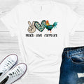 Peace Love Farm Life Graphic Tee