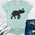 Elephant Mandala Graphic Tee