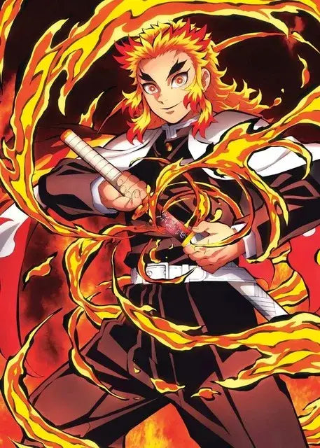 Vibrant anime demon slayer canvas posters 12 pack bedroom wall art
