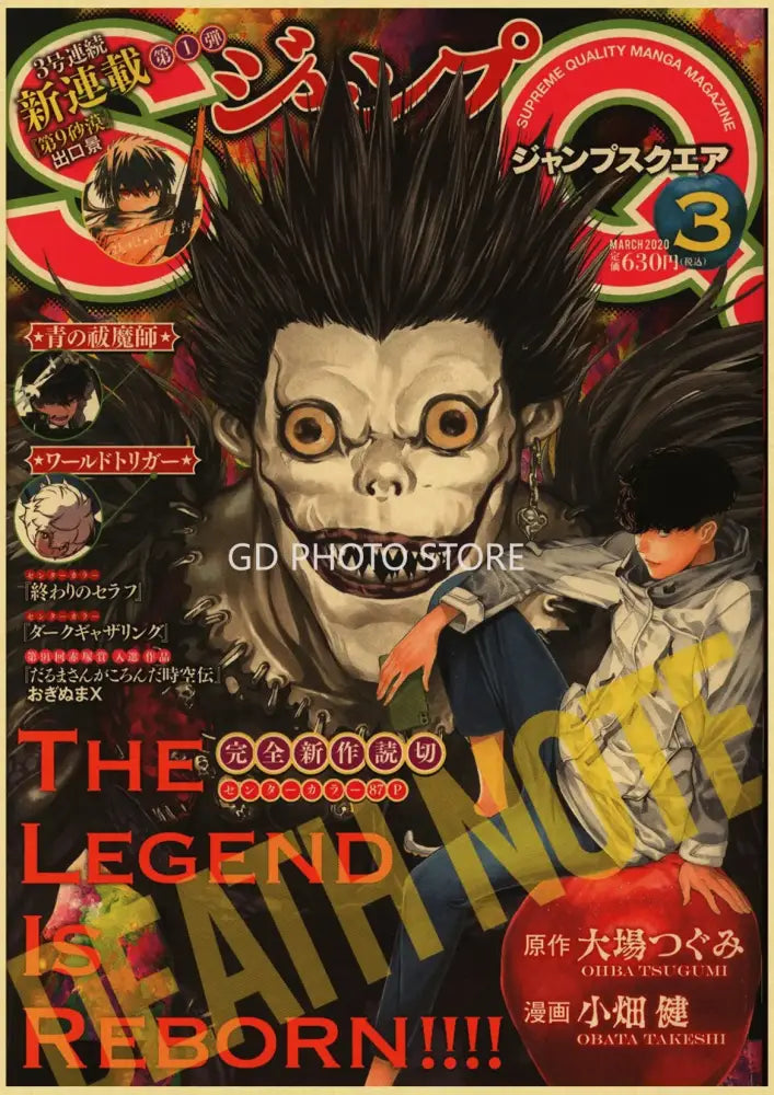 Chainsaw man weekly jump anime poster – bedroom wall decor
