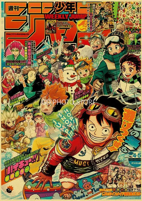 Hunter x hunter weekly shonen jump anime poster collection bedroom decor