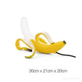 Art deco yellow banana lighting fixture bedroom glass lampshade led