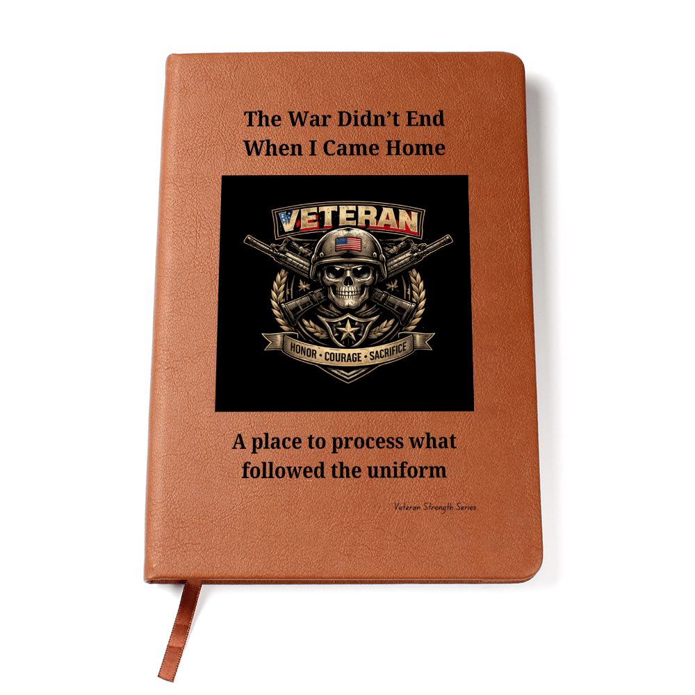 Veteran Honor Journal – “The War Didn't End When I Came Home