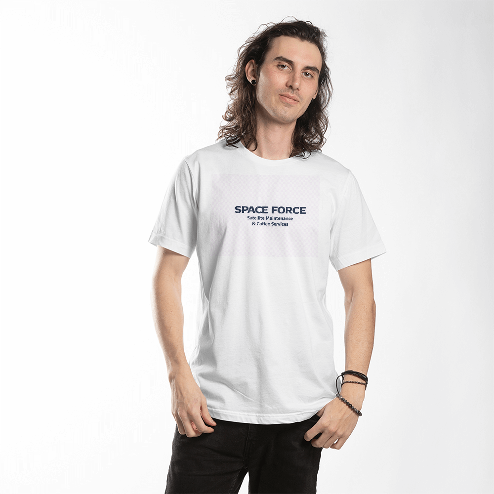 Funny Space Force Shirt – Satellite Maintenance & Coffee Services | Space Force Humor Tee | Military Space Shirt | Guardian Gift
