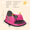 ASTM-certified Electric 6V Ride On Bumper Car for Kids with Remote Control