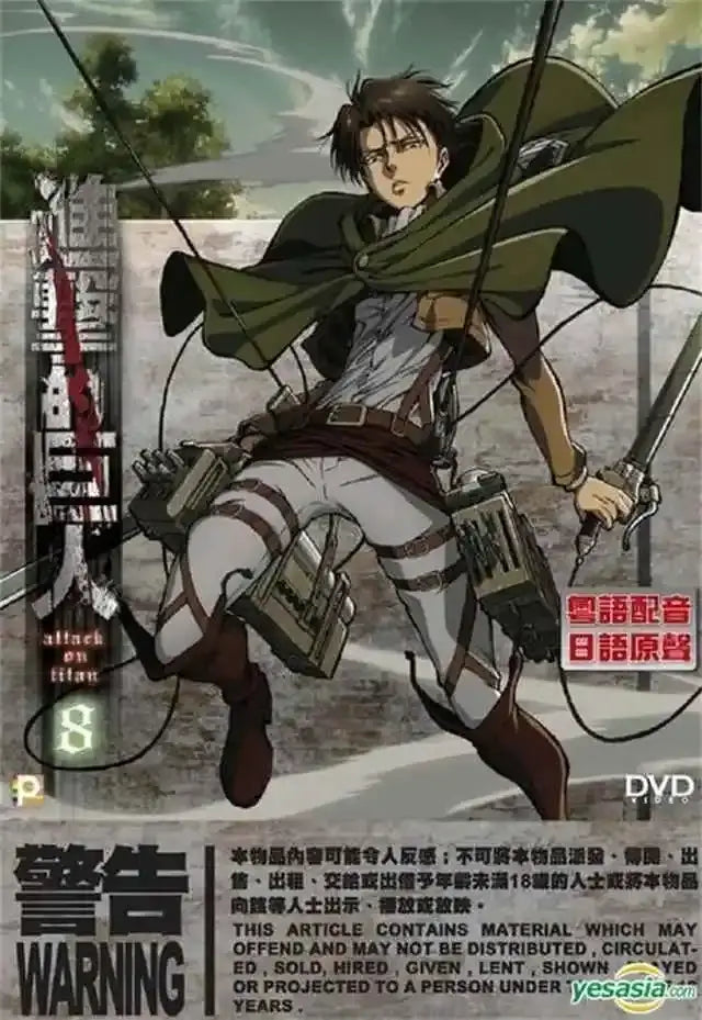 Stylized scout regiment anime wall art bedroom titan final season decor
