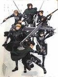 Attack on titan final season black & gray kids room soldier poster