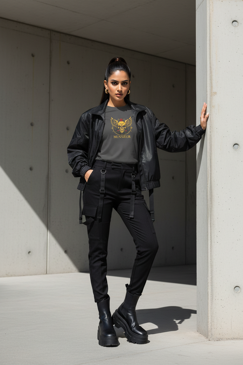 MUNSIEUR Women's T-shirt "Rebels" Veteran's Day Collection