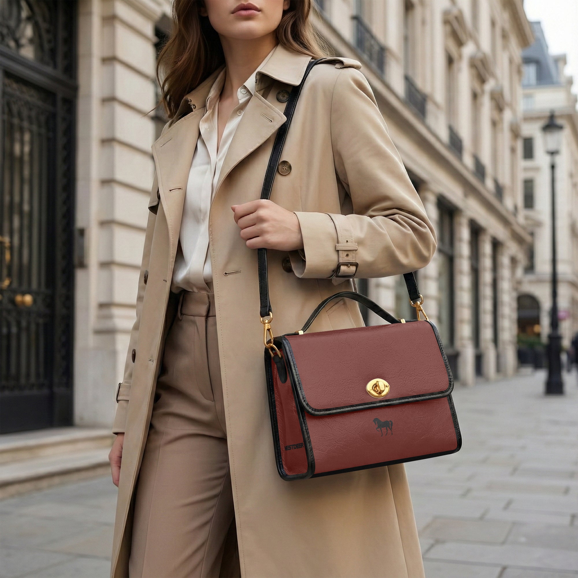 NESTDEER 1385. Elegant Minimalist Crossbody Bag