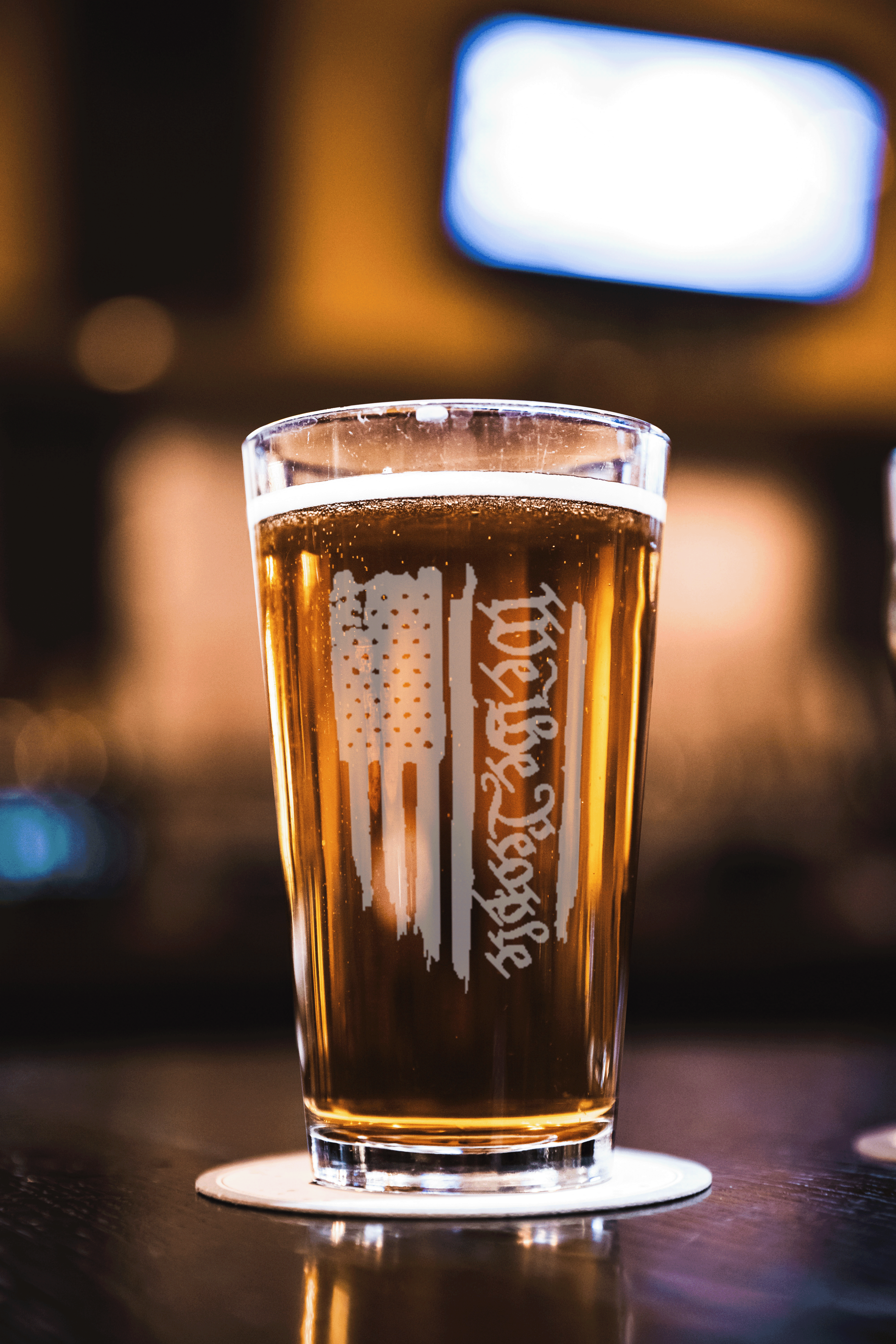 WTP Flag 16oz Pint Glass Set